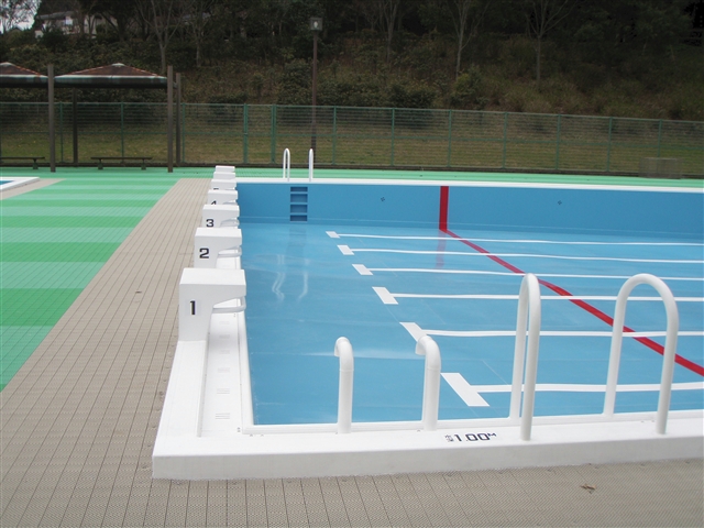 横須賀市　長沢村岡公園水泳プール