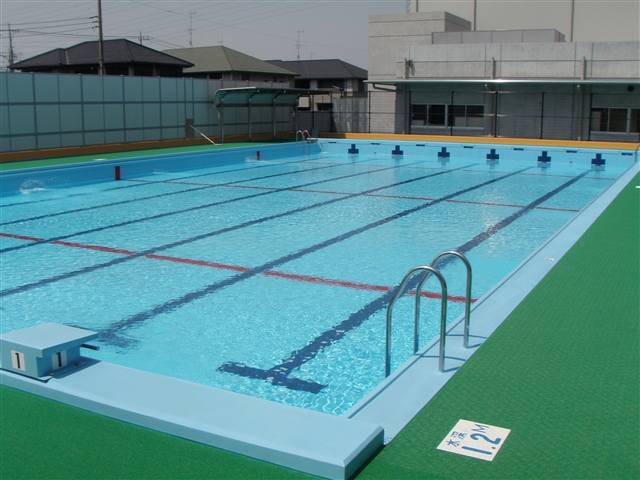 藤沢市立　善行小学校プール